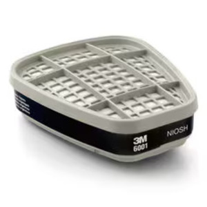 3M Organic Vapor Cartridge 6001 Respiratory Mask